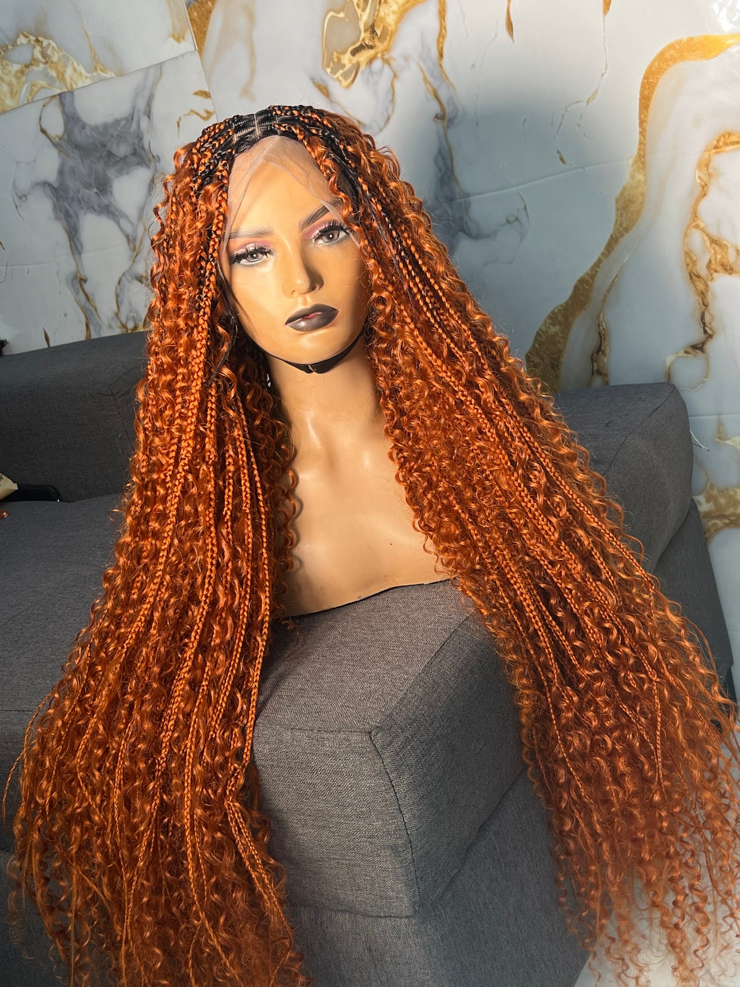 10% Human hair boho