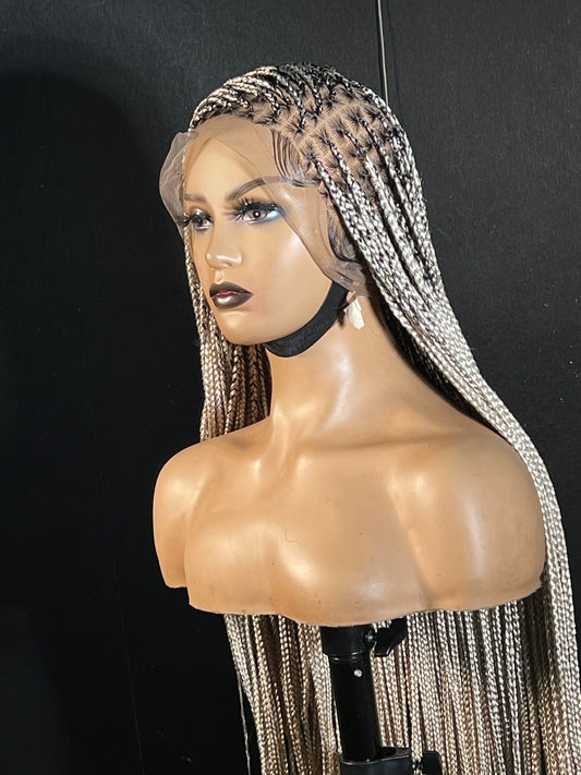 Platinum Knotless braid