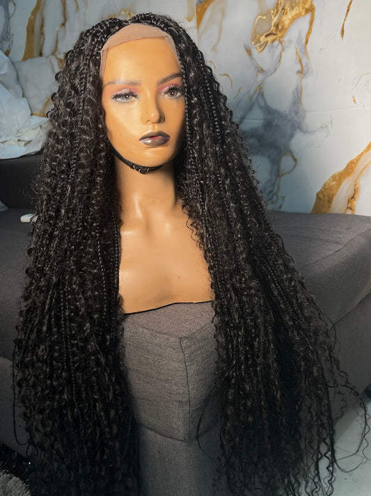 Human hair boho 30”