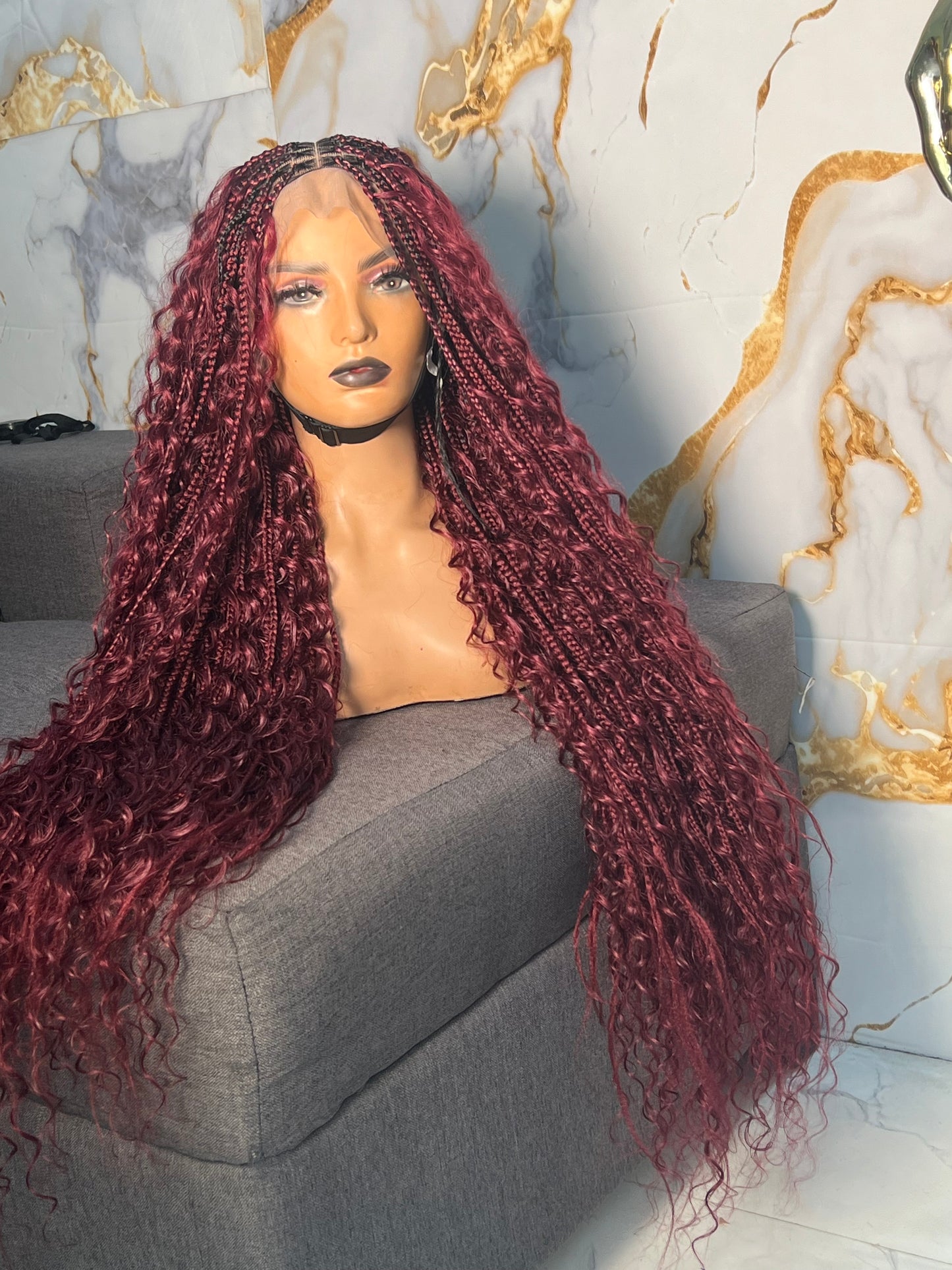 Human hair boho 30”