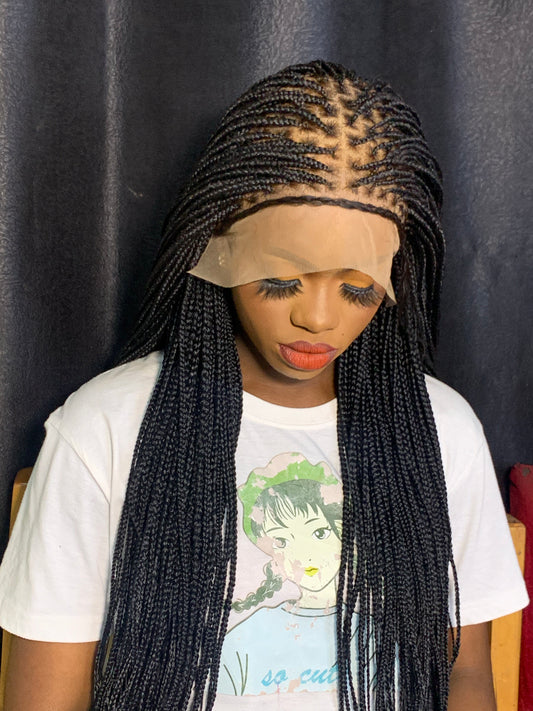 Slim Knotless Box Braid