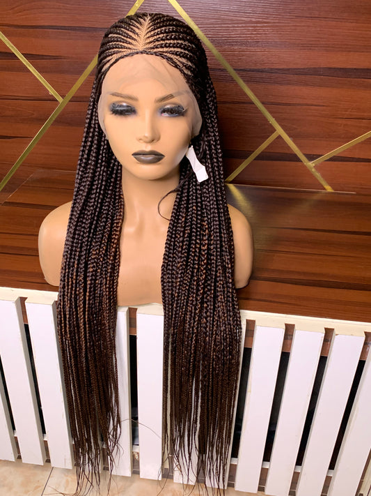 Feed-in Ombré Cornrow