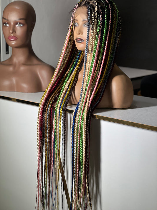 Emma Mixed Knotless (synthetic) Box Braid