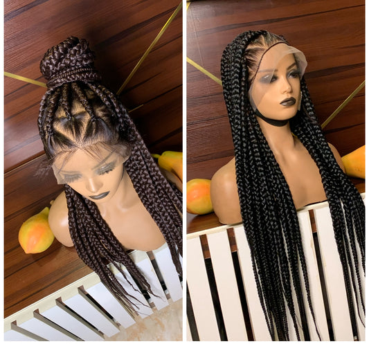 Angel Jumbo Knotless Box Braid