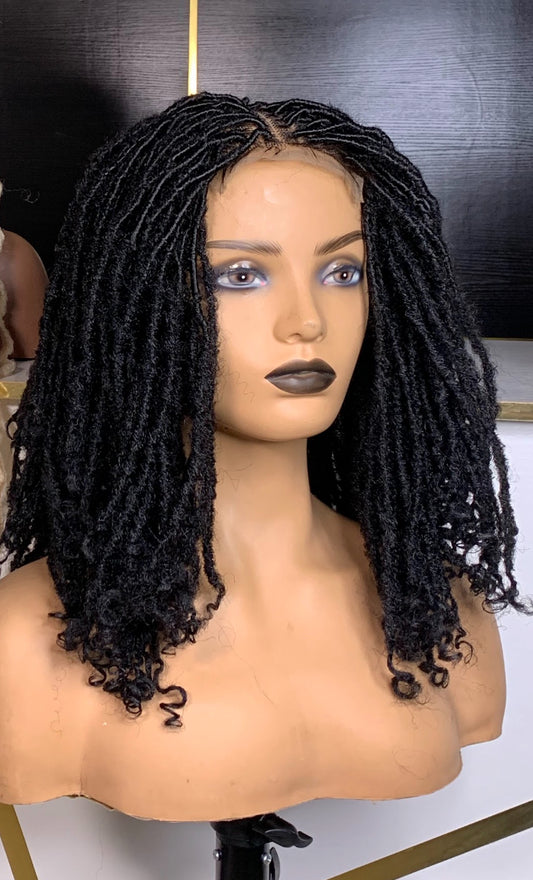 14 inch 6/6 Closure Faux Locs