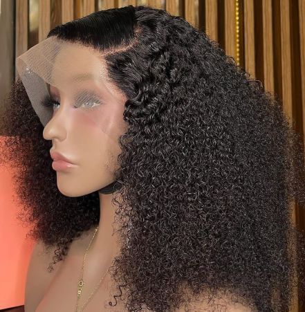 16 inch Full Frontal Kinky Curls